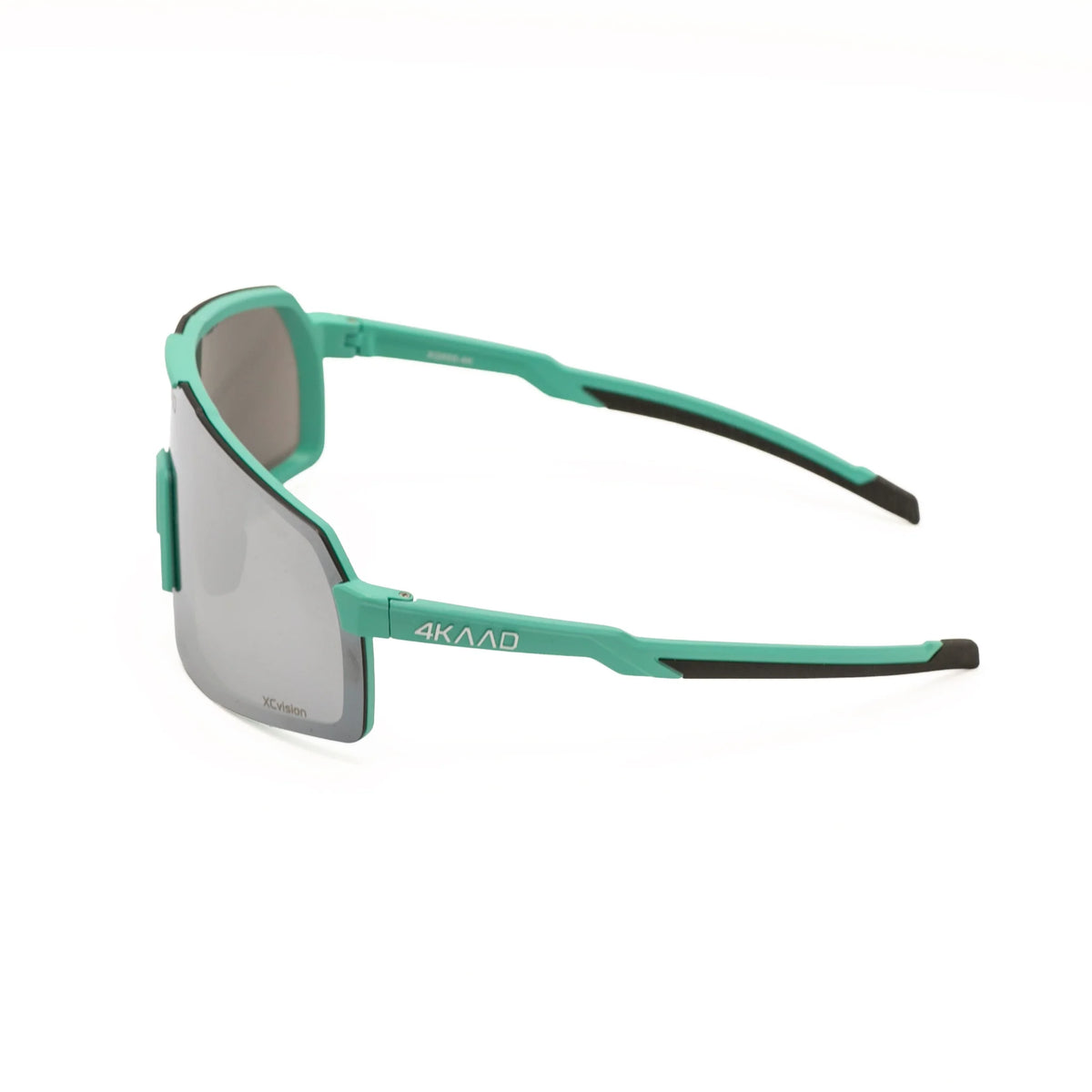 BEAT RACE Sports Glasses Matt Mint with Silver Mirror Lens