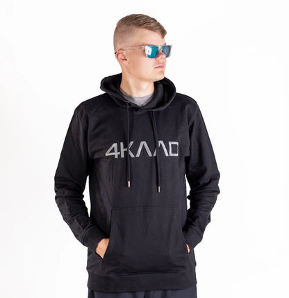4KAAD Hoodie , Black/Stone Grey Unisex fit