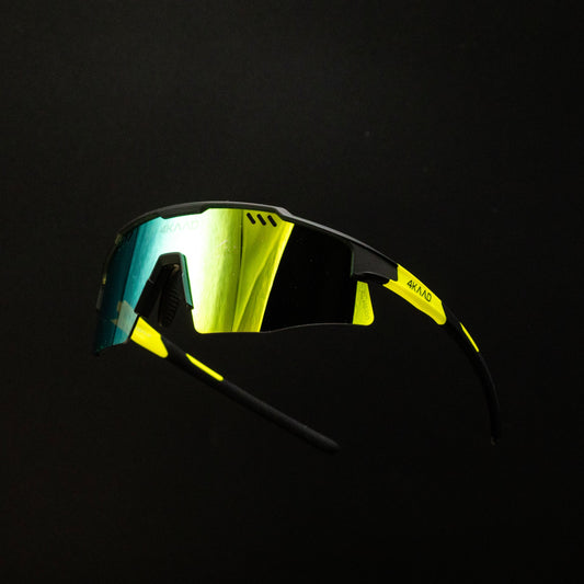 MIRADOR AEROLITE 2 black yellow, golden mirror