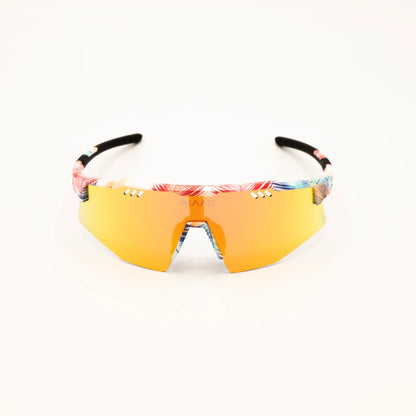 MIRADOR AEROLITE 2 TRI, palm red blue, orange mirror