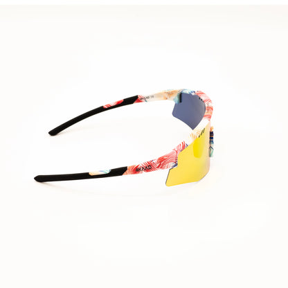 MIRADOR AEROLITE 2 TRI, palm red blue, orange mirror