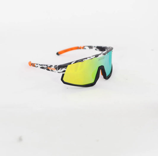 MIRADOR -Camo, orange mirror lenses