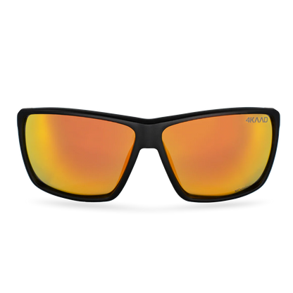 SUNSET SPORT black, orange gold Multi Layer Mirror XCvision Revo lens