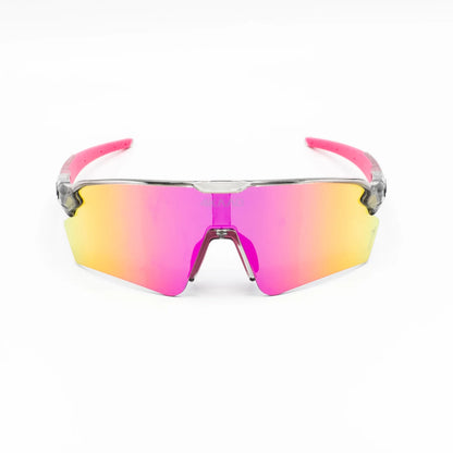 TRIYON Sports Glasses Pink Clear Pink Mirror