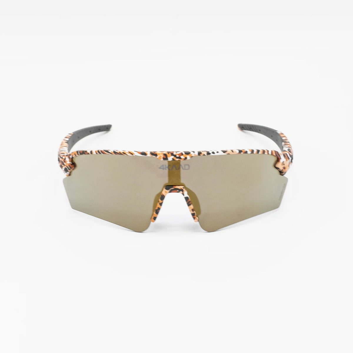 TRIYON Sports Glasses, Black Gold Mirror Lens